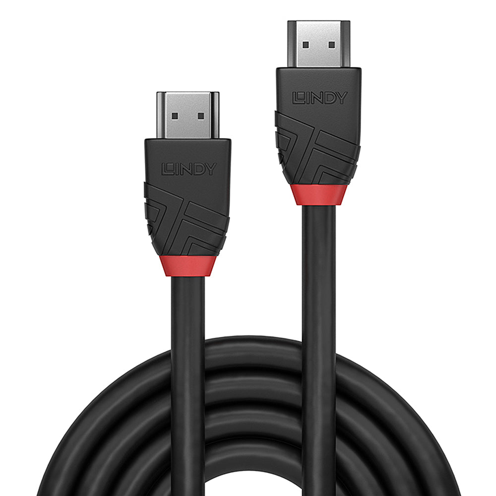 Lindy HDMI Kabel HDMI 2.0 4K 60 Hz – 0,5 m – Ethernet