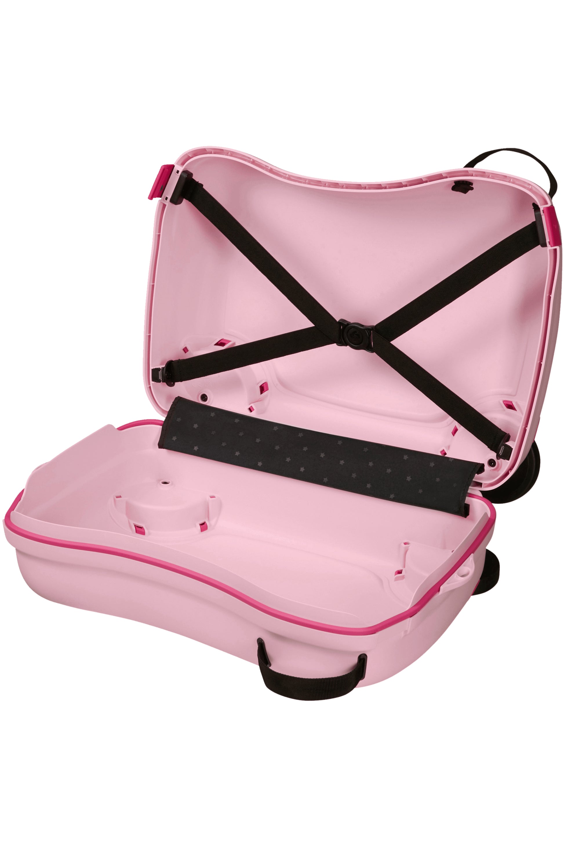 Samsonite Ride-on-Kindertrolley – 30 l, Hartschale, 4 Rollen, Minnie Glitter, 52 × 38 × 21 cm