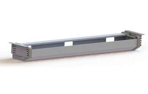 Actiforce Kabelwanne – 1'264 × 0 × 162 mm, silber, Aluminium