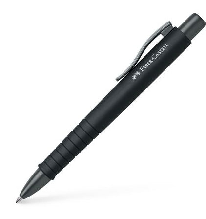 Faber-Castell Poly Ball XB 241190 Kugelschreiber – Blau, Druck, Schwarz, dokumentenecht, nachfüllbar