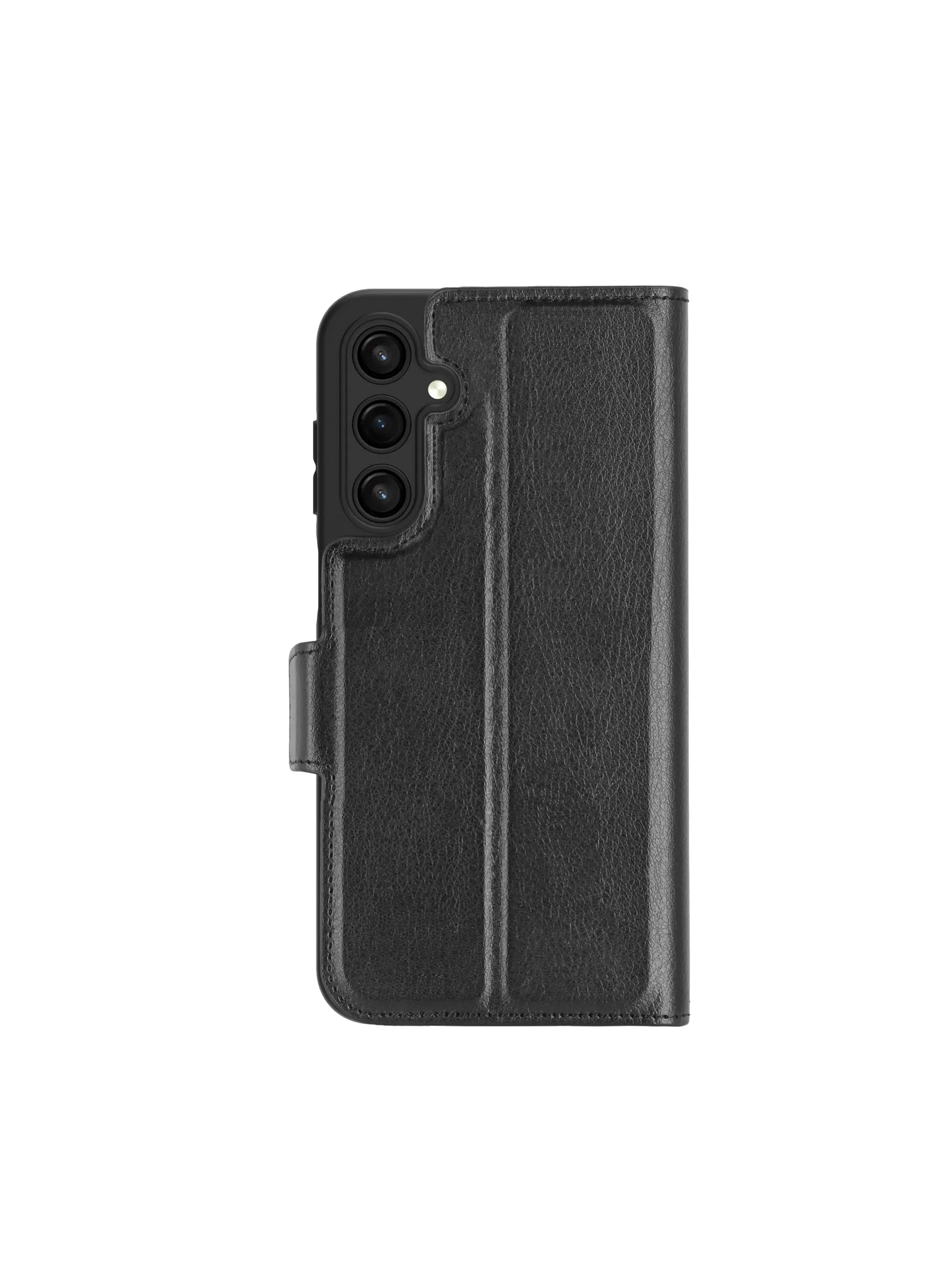 dbramante1928 Oslo Pro Wallethülle – für Samsung Galaxy A25 5G, 3 Kartenfächer, Leder+Kunststoff, Schwarz