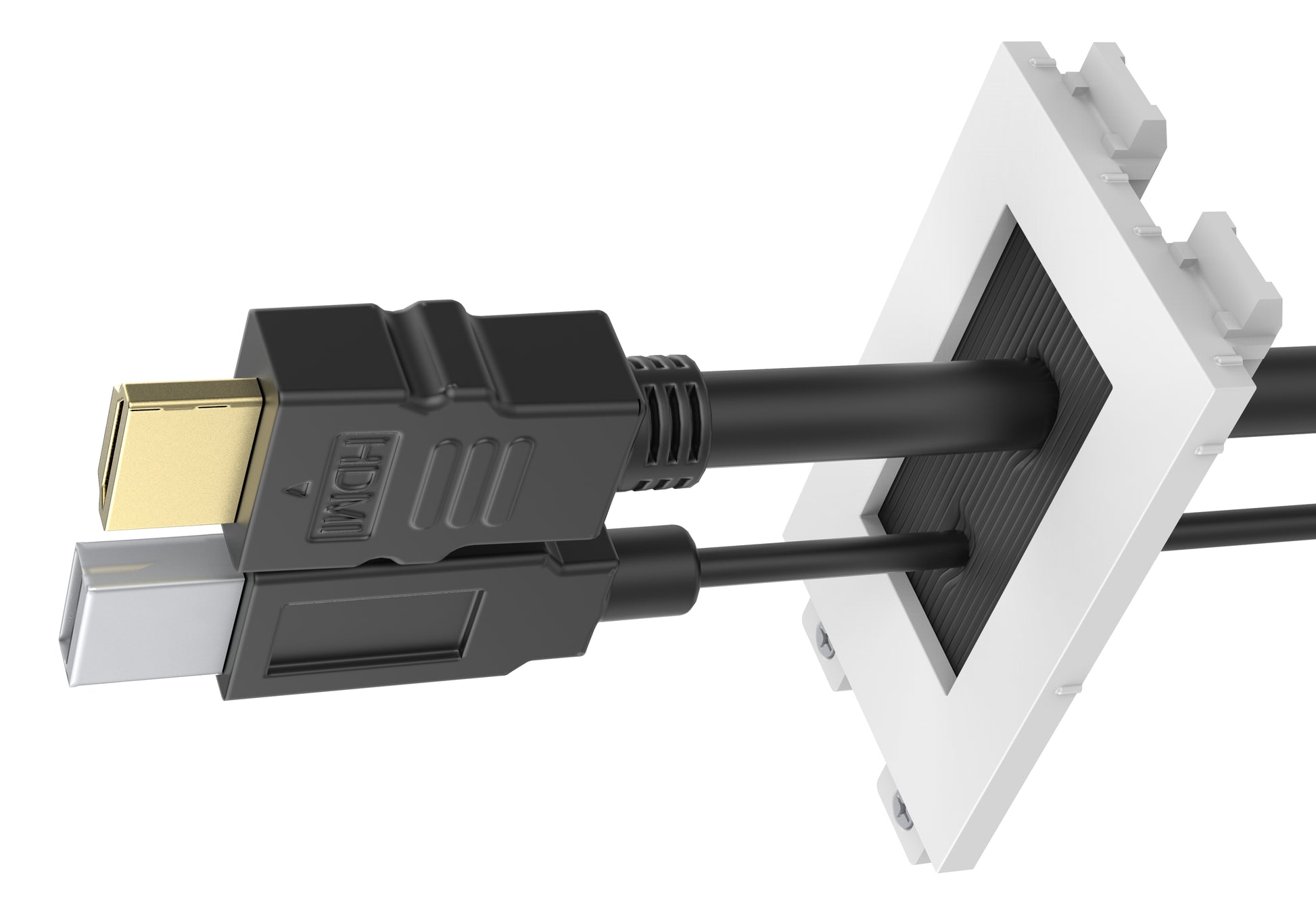 Vision TECHCONNECT3 – Bürstenmodul, Weiss