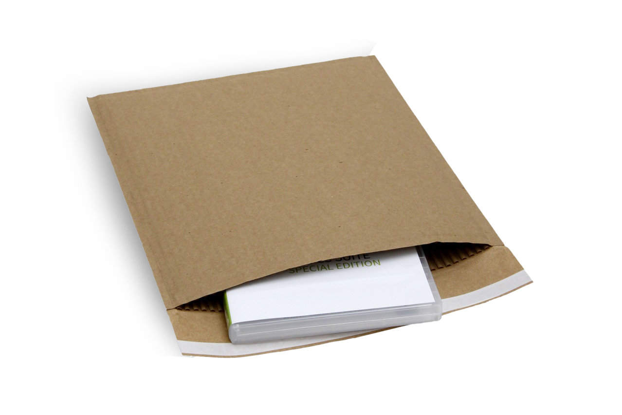 Brieger Leichte Seitenfaltentasche – 205 × 315 mm, Papier – 1 Stk.