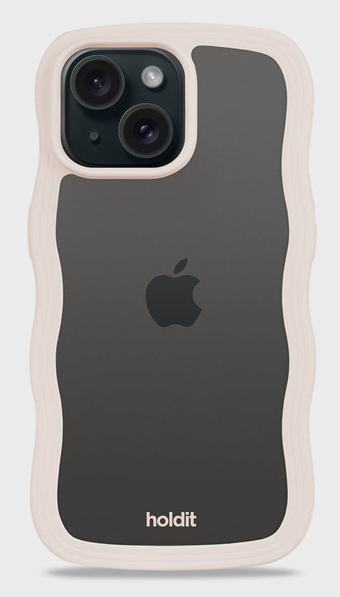 HoldIt Backcover – für Apple iPhone 17 Pro Max – beige/transparent – TPU