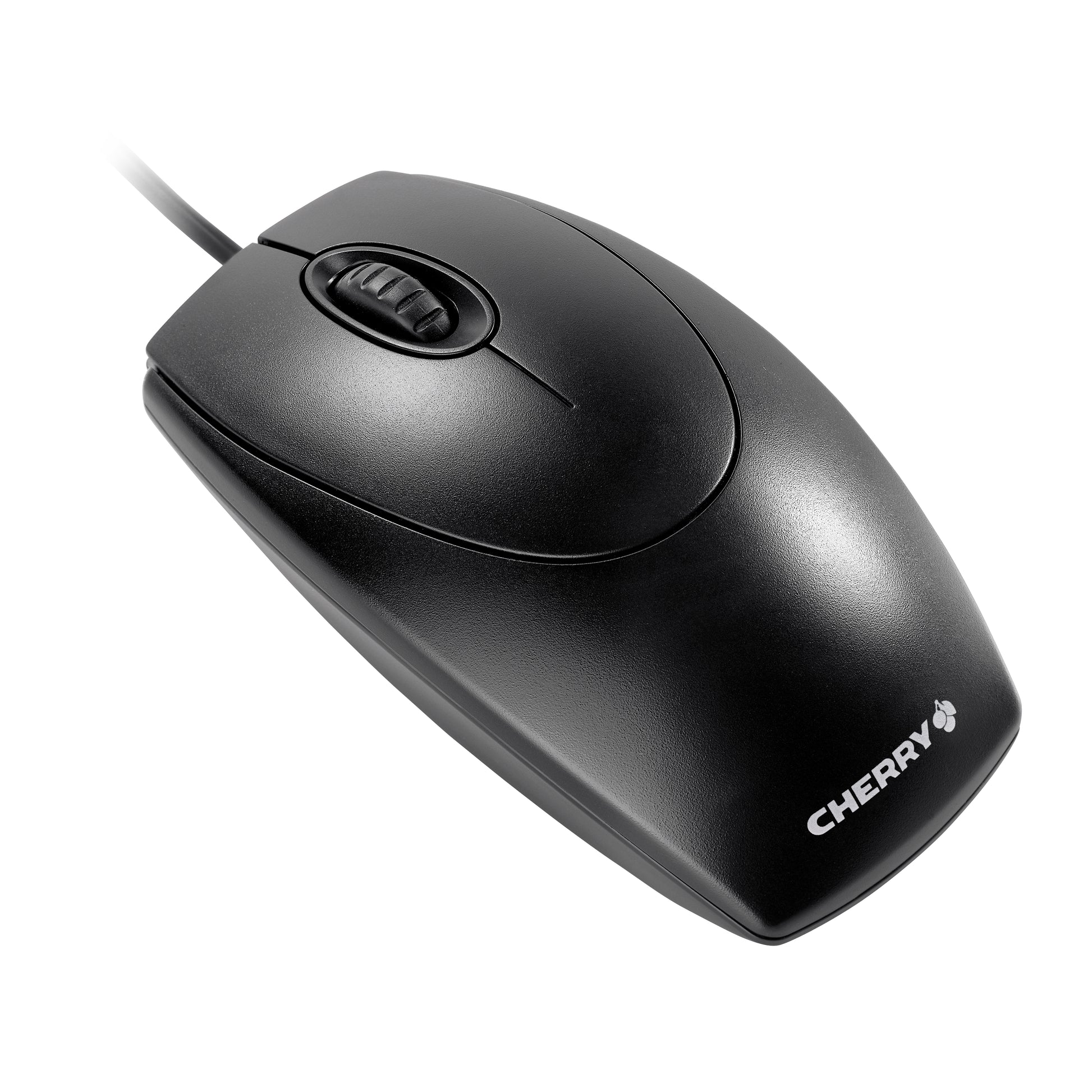 CHERRY WheelMouse Kabelgebundene Maus – kabelgebunden, USB-A + PS/2, 1'000 dpi, 3 Tasten, beidhändig, schwarz
