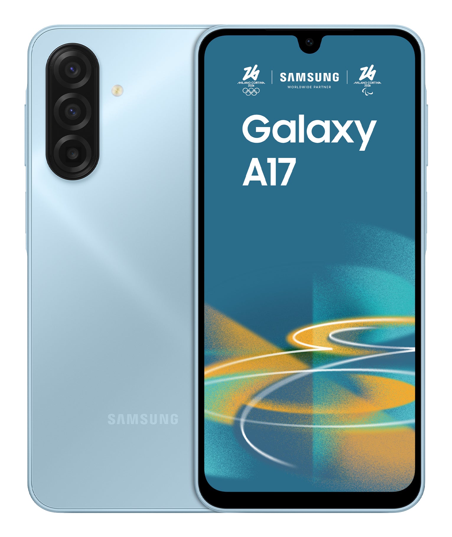 Samsung Galaxy A17 – 6,7" – 256 GB – Hellblau