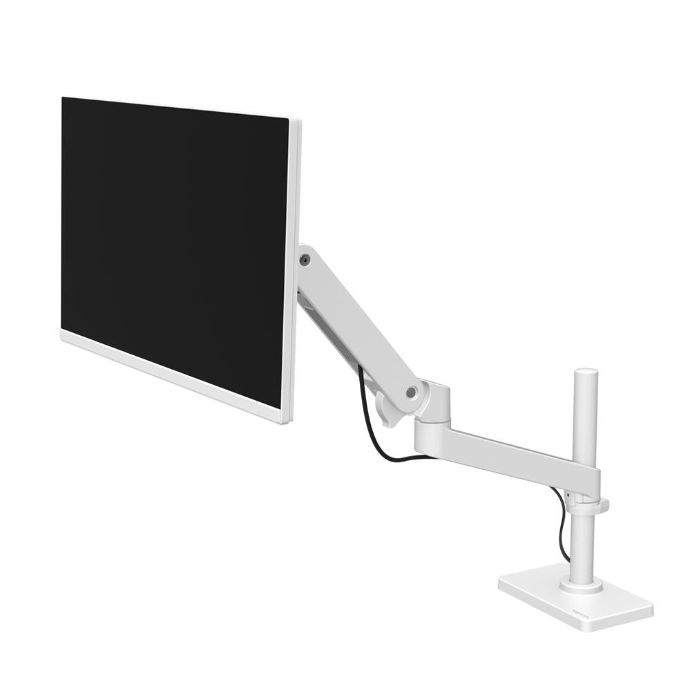 Ergotron LX Pro – Monitorarm Tischhalterung – Klemme/Durchführung – 1 Monitor – bis 34" – VESA 75×75/100×100 mm