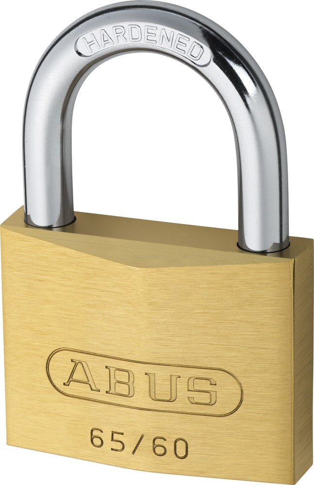 ABUS 65/60 VS Vorhängeschloss – Messing/Stahl, Bügel 34,5×33,5 mm, Sicherheitsstufe 6