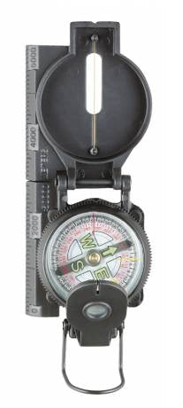 National Geographic Magnetischer Handkompass – mit Lineal – 85 × 26 × 58 mm – schwarz