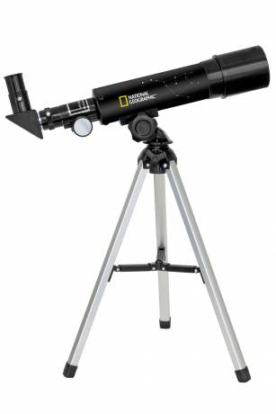 National Geographic Teleskop 50/360 – 50 mm, 360 mm Brennweite, 60× Vergrösserung, azimutale Montierung