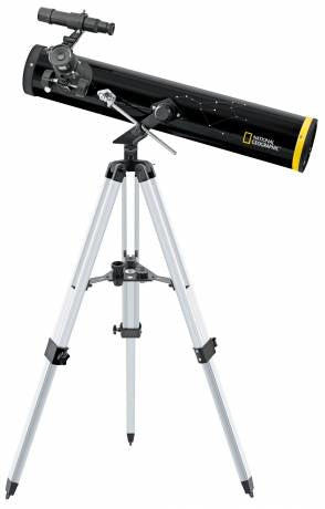 National Geographic Teleskop – 76/700 Reflektor, 76 mm Öffnung, 700 mm Brennweite, 525×, ab 12 Jahren