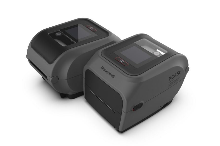 Honeywell PC45 – Etikettendrucker (Thermotransfer), 108 mm, 203×203 dpi, USB/LAN/WLAN/Bluetooth/RS-232