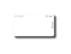 Seiko Instruments SLP-MRL – Etiketten (Rolle) 51 × 28 mm – weiss – 220 Etiketten/Rolle, 2 Rollen/Pack