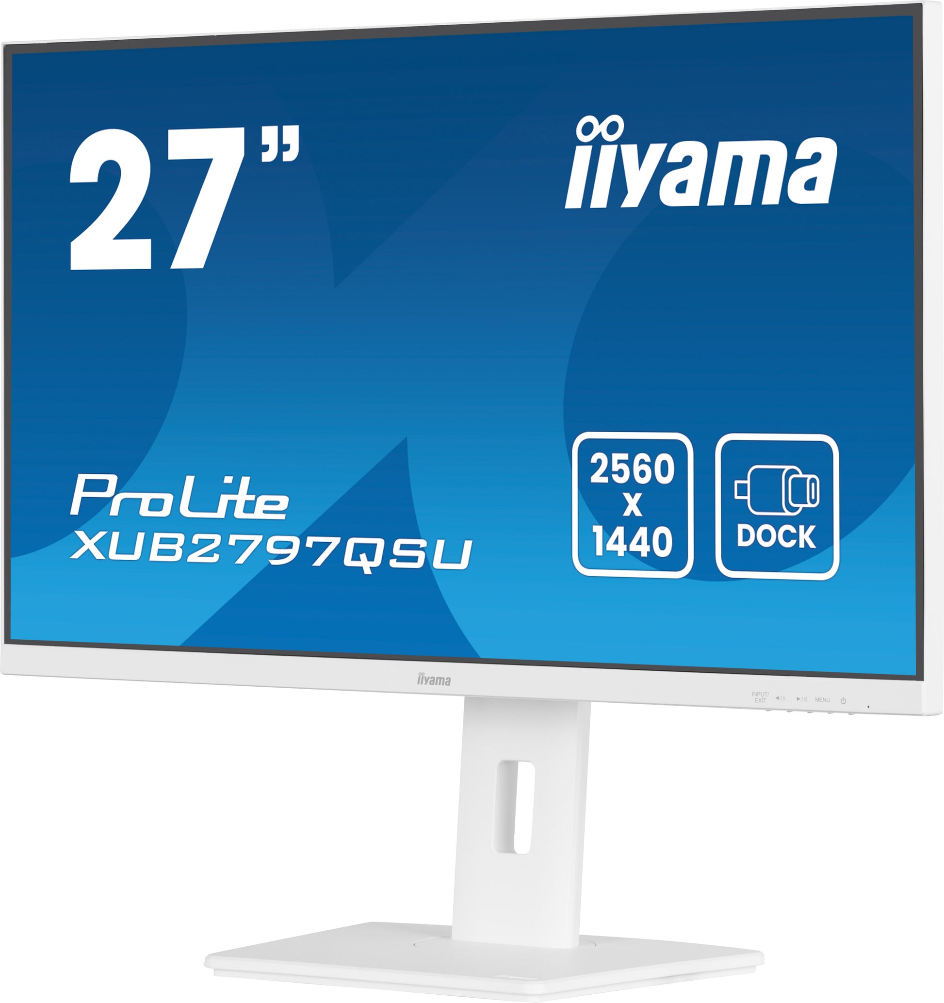 iiyama ProLite XUB2797QSU-W2 – 27", 2560 × 1440 (WQHD), IPS, 100 Hz