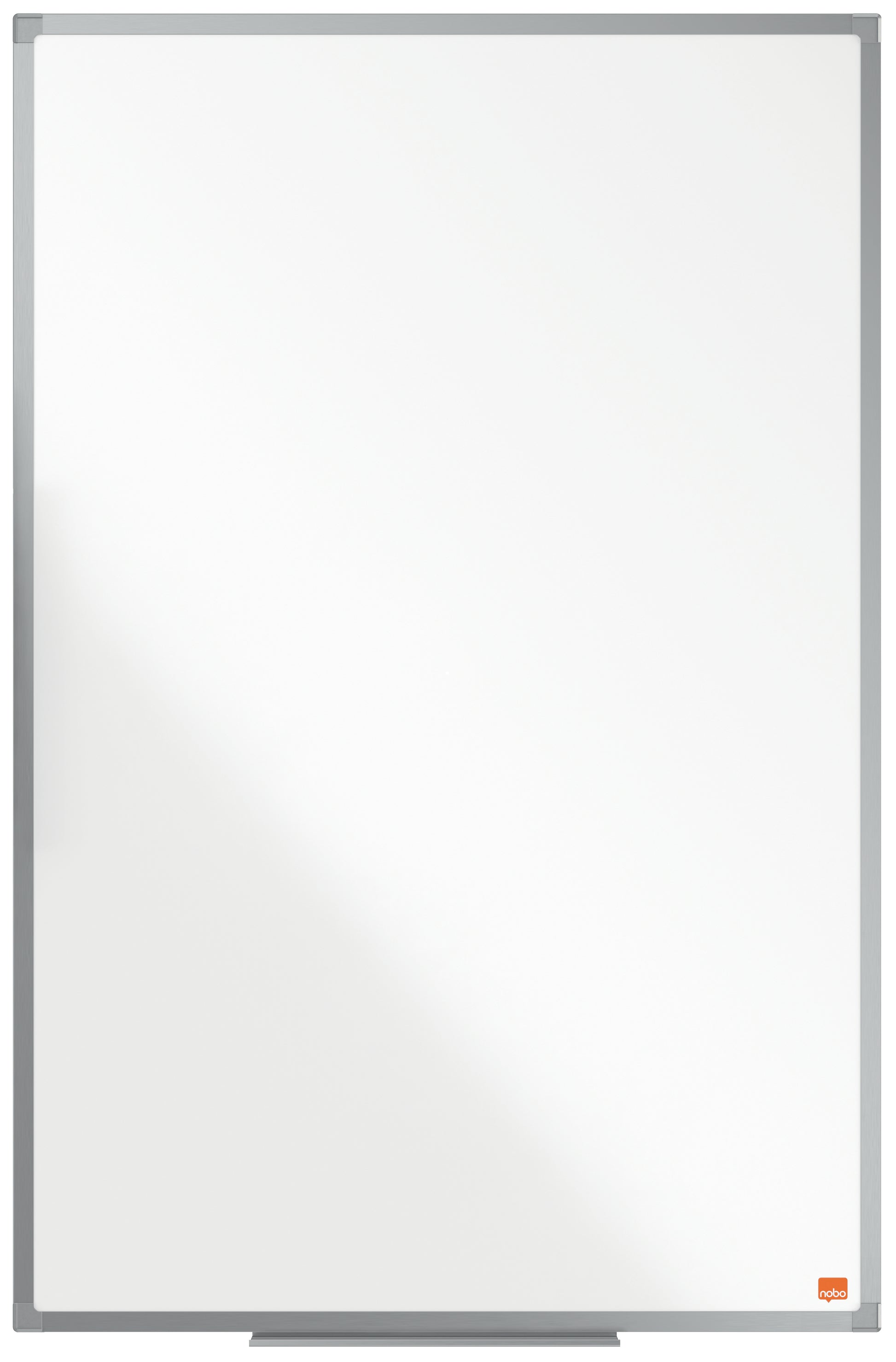 Nobo Whiteboard – 60 × 45 cm, lackierter Stahl, magnetisch, Aluminiumrahmen, Wandmontage