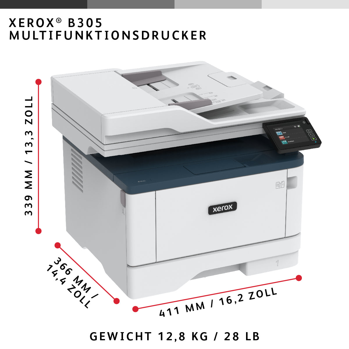 Xerox B305 – S/W Laser-MFP