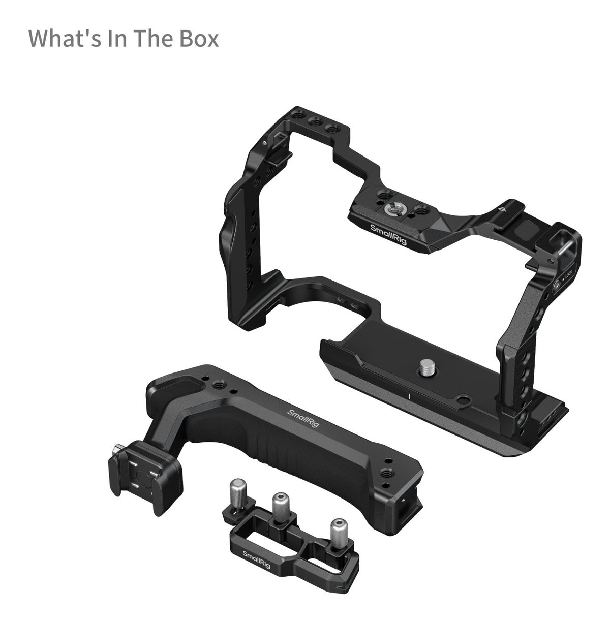 SmallRig HawkLock 5957 Kamera-Cage – für Canon EOS R6 Mark III, R6 Mark II – Aluminium, Schwarz