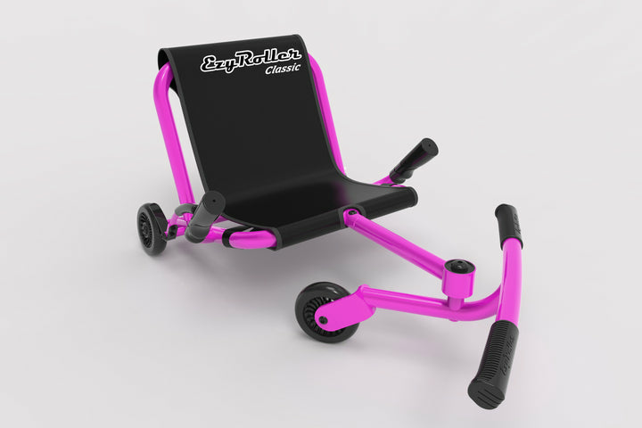 EzyRoller Aufsitz-Go-Kart – Schub-Antrieb, 3 Räder, Handbremse – 43 × 35 × 67 cm – ab 4 J.