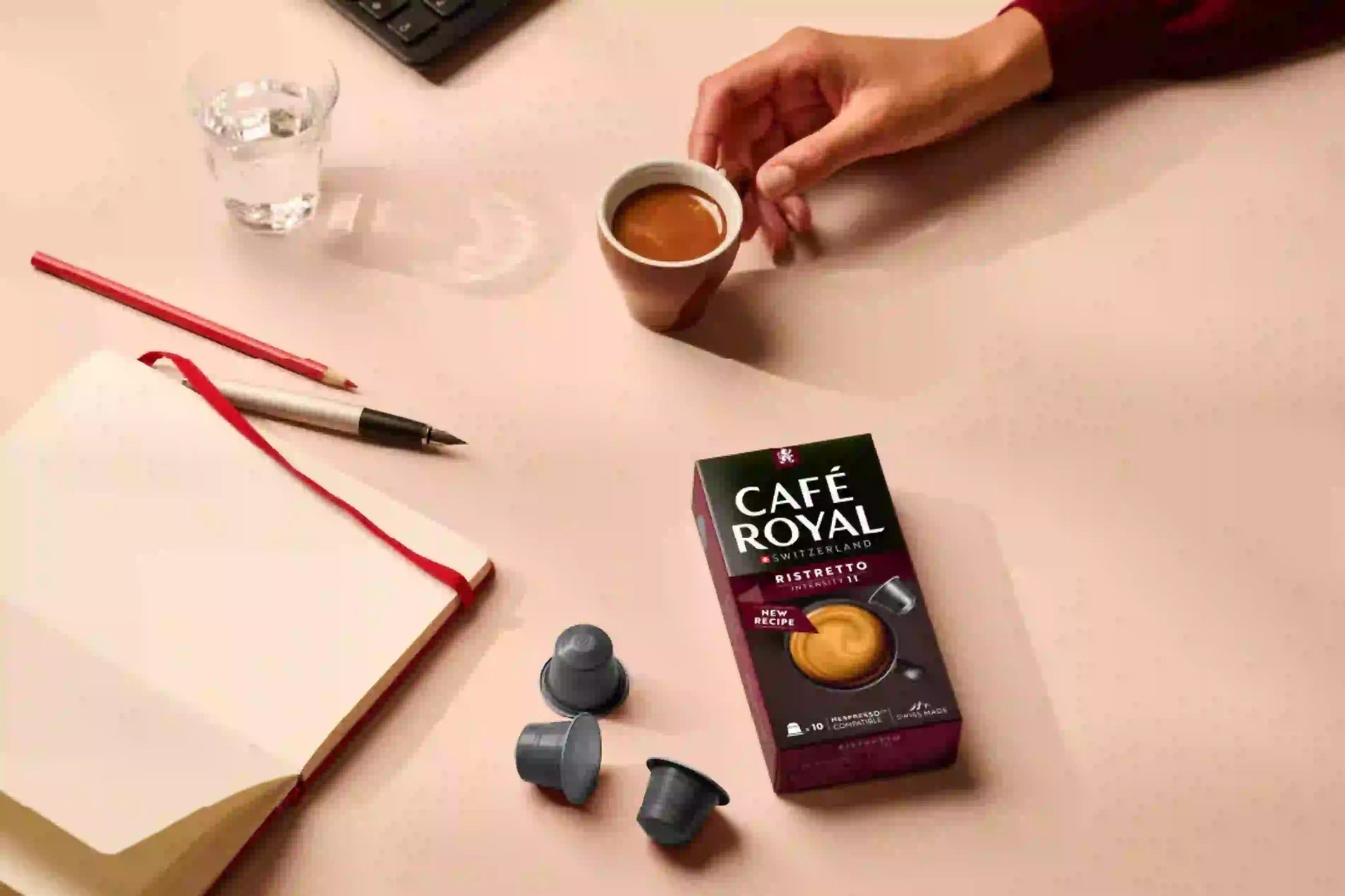 Café Royal Kapseln für Nespresso – Ristretto, Intensität 11