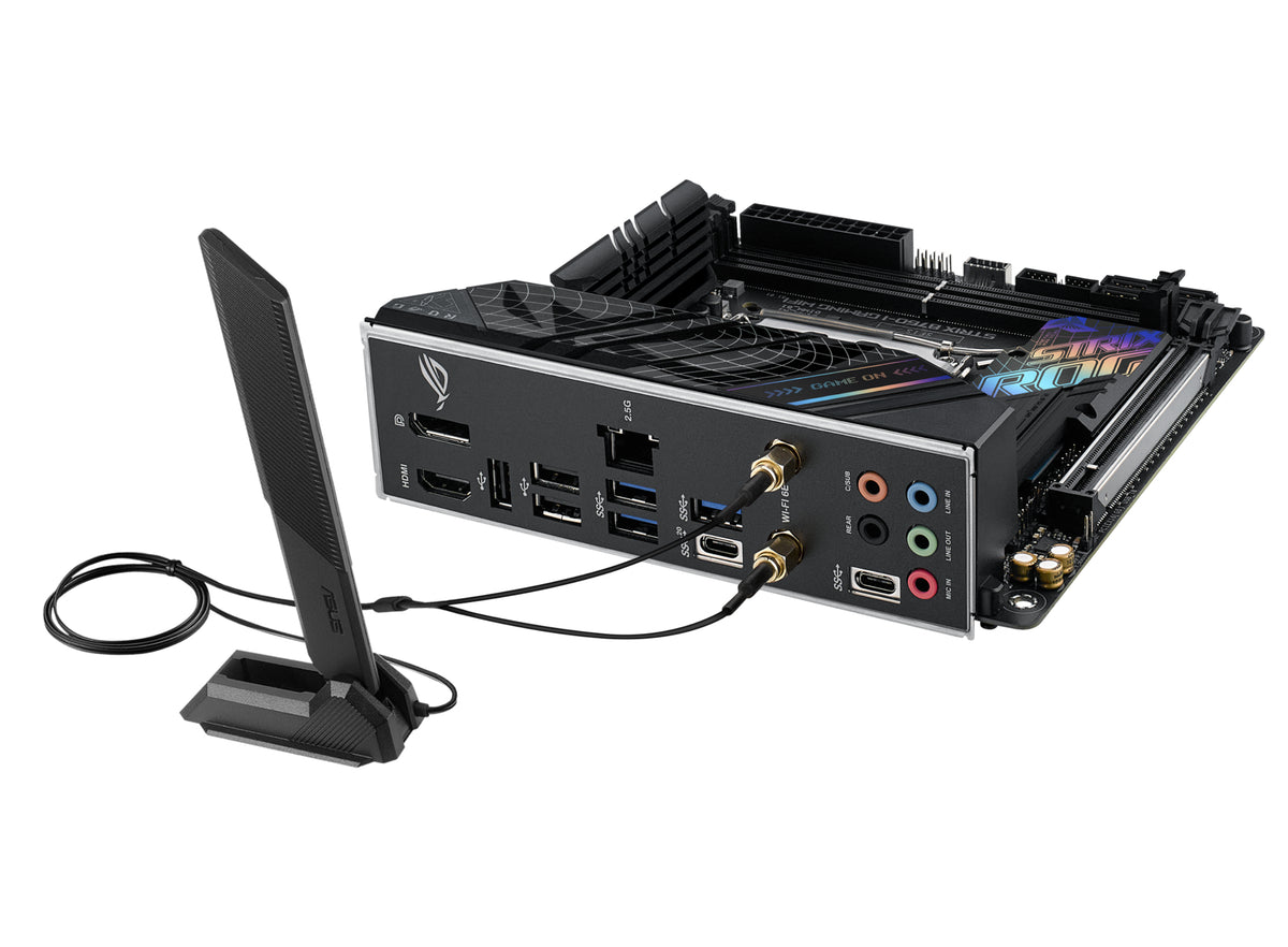 ASUS ROG STRIX B760-I GAMING WIFI – Mainboard – LGA 1700, Intel B760, mini ITX, DDR5