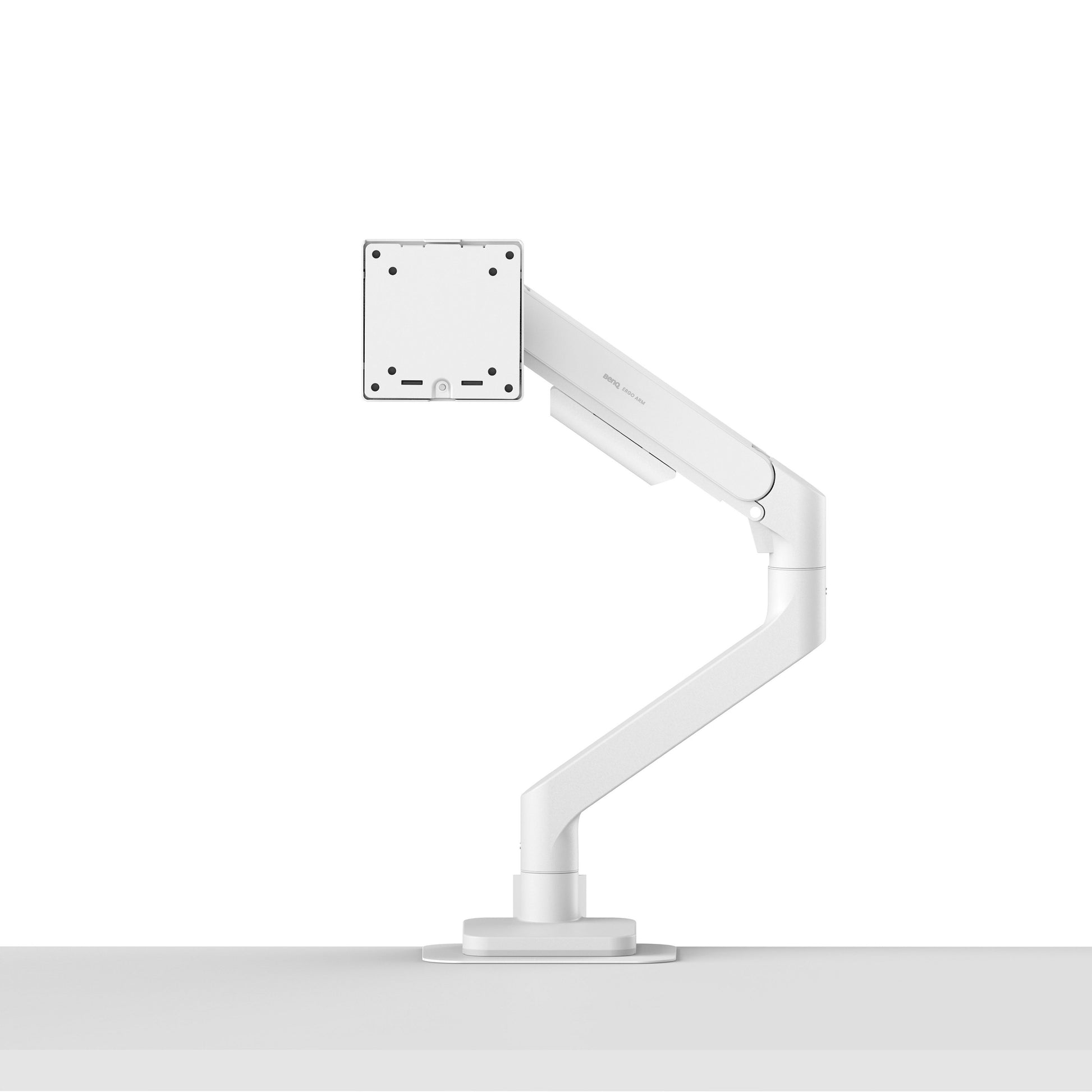 BenQ BSH02 – Monitorarm Tischhalterung – Klemme/Durchführung – 1 Monitor – 17–45" – VESA 75×75/100×100 mm – weiss