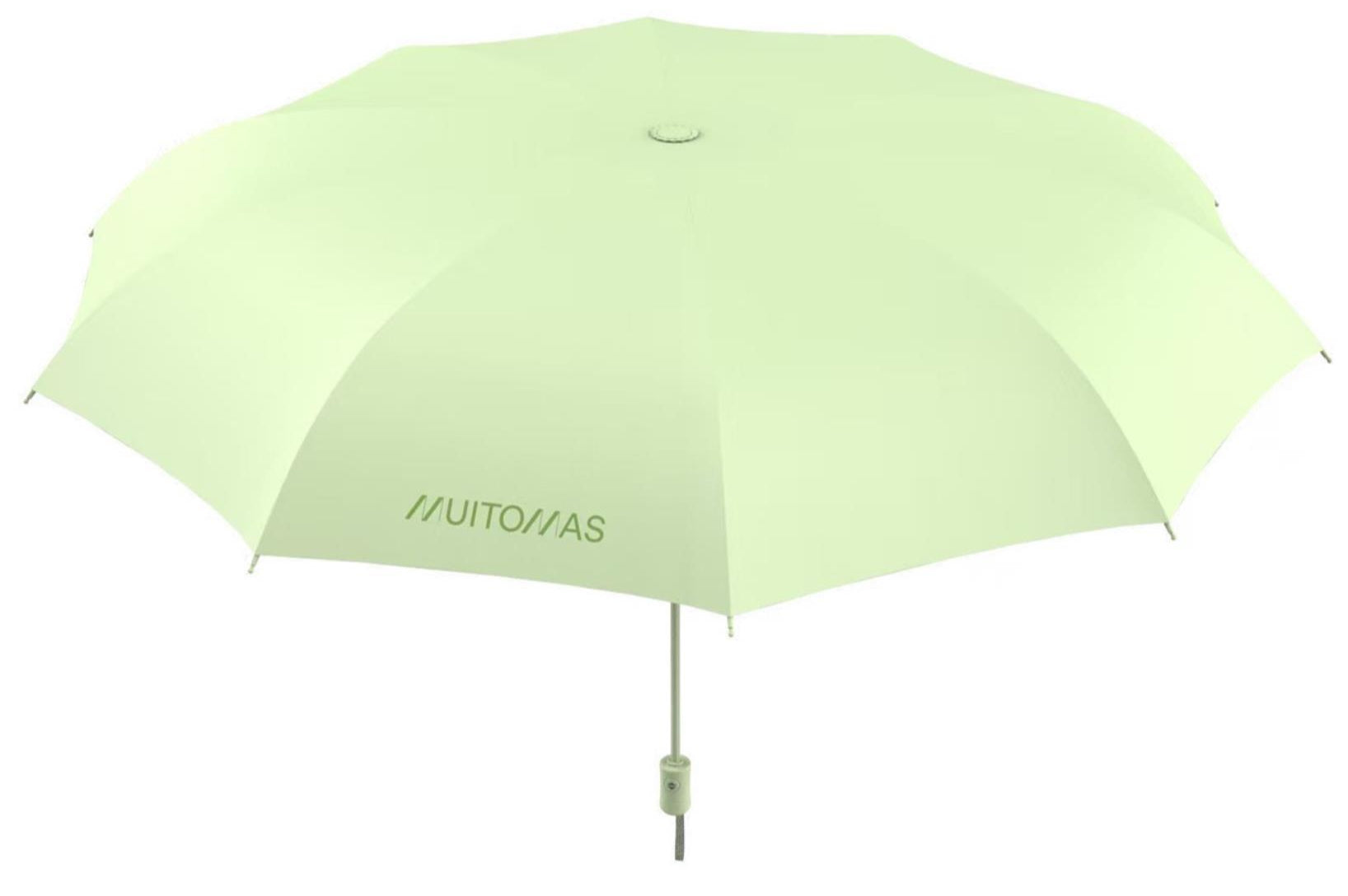 Muitomas Taschenschirm – Automatik, Ø 58 cm – Grün – mit Shopper