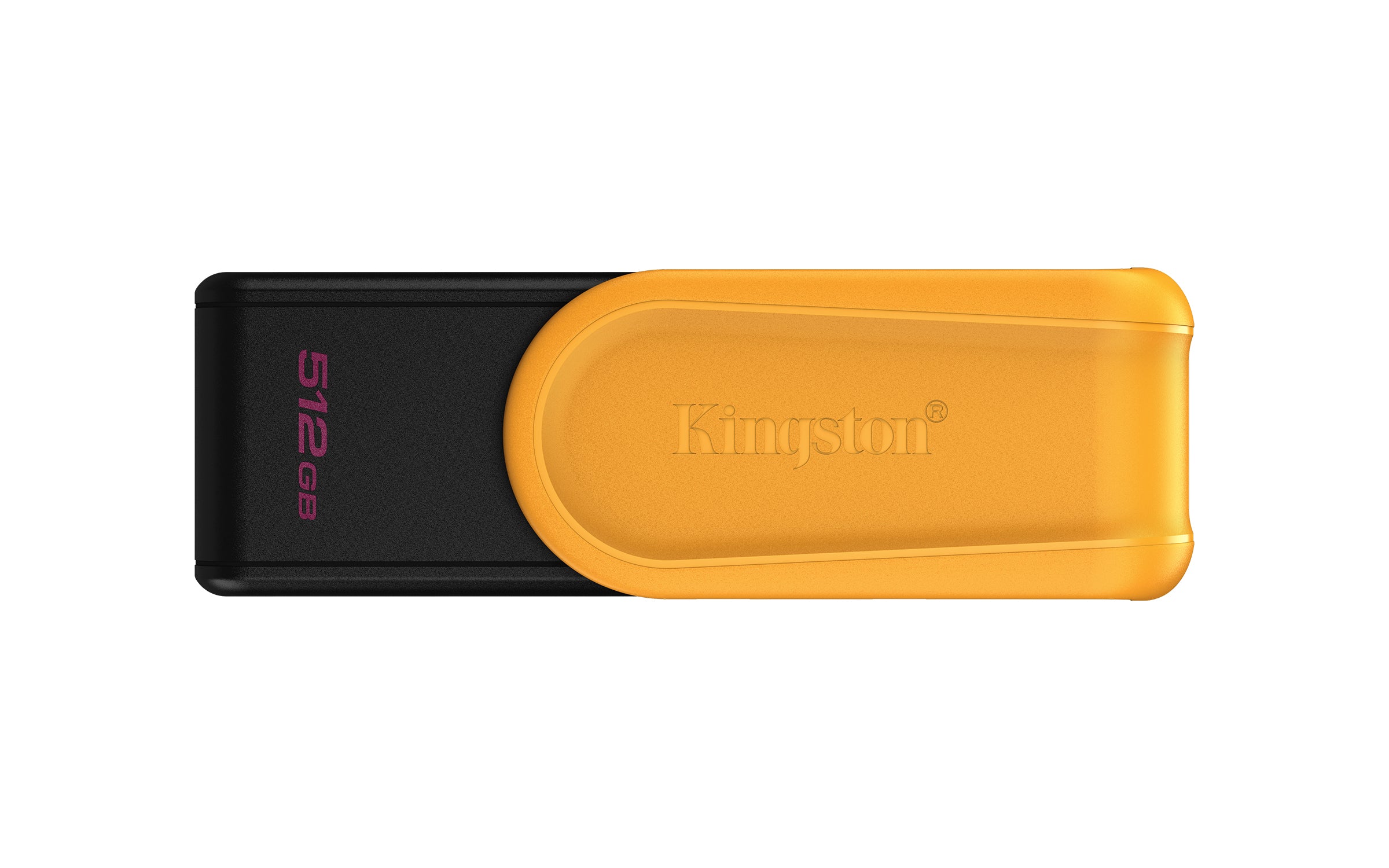 Kingston Technology Kingston DataTraveler Exodia S USB-Stick 512 GB – USB-A 3.2 Gen 1, Drehring, Schwarz, Gelb