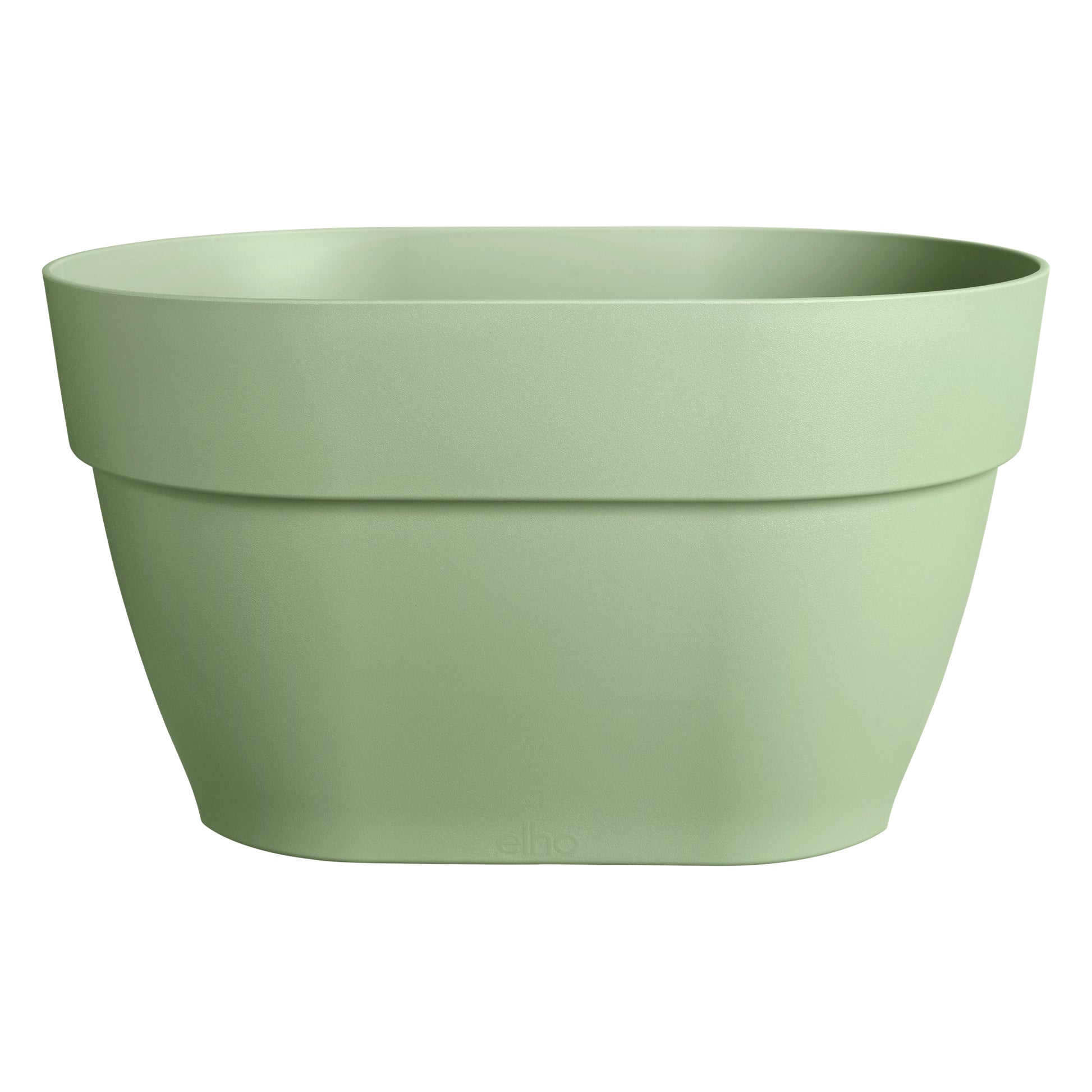 elho Blumenkasten – 10000 ml, 40 × 22 cm – Recycling-Kunststoff, Grün