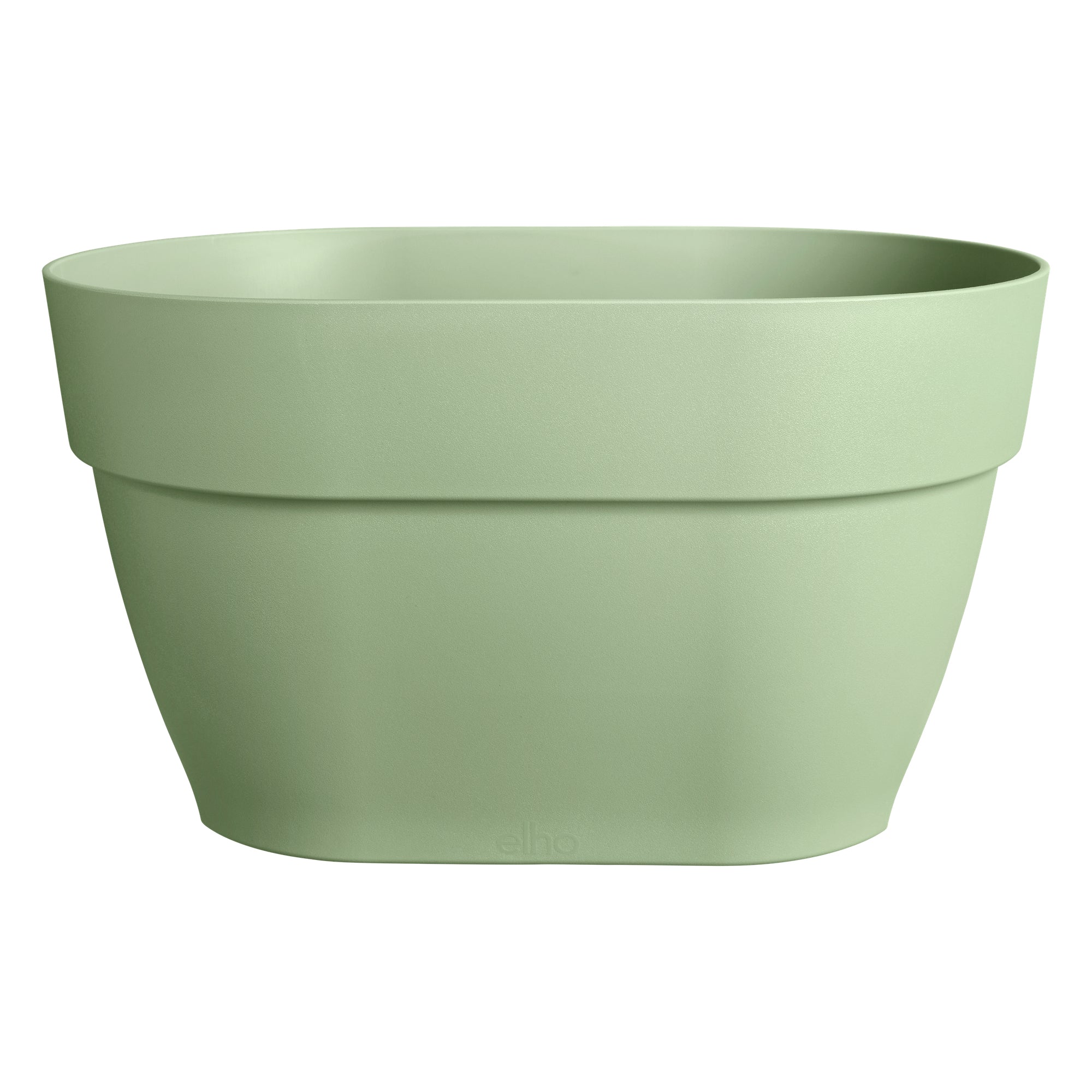 elho Blumenkasten – 10000 ml, 40 × 22 cm – Recycling-Kunststoff, Grün
