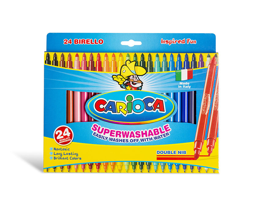Carioca Filzstifte Birello, 24 Stk.