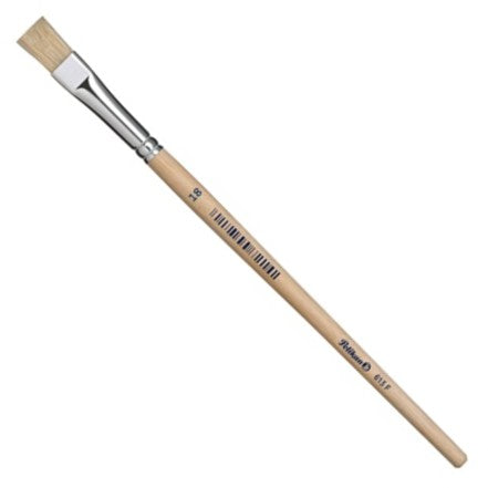 Pelikan Pinsel – braun, Schweinsborsten, Länge 195 mm, FSC-zertifiziert, für Gouache, Farbstifte (u. a.)