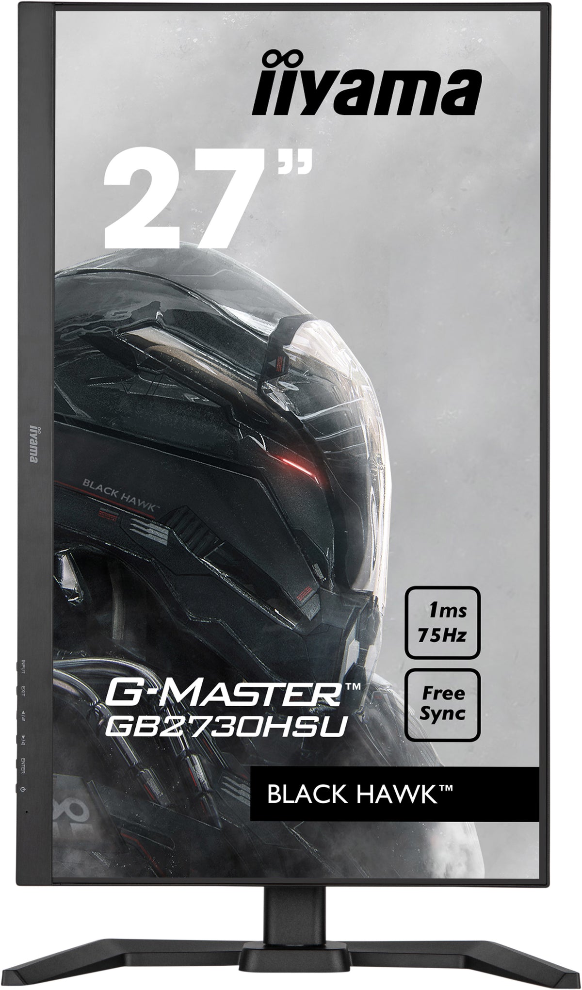 iiyama G-MASTER GB2730HSU-B5 – 27", 1920 × 1080 (Full HD), TN, 75 Hz