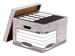 Fellowes Bankers Box 01810-FFE – Aufbewahrungsbox, 38 × 43 × 28,7 cm