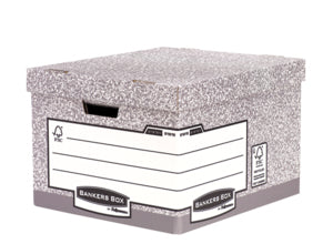 Fellowes Bankers Box 01810-FFE – Aufbewahrungsbox, 38 × 43 × 28,7 cm