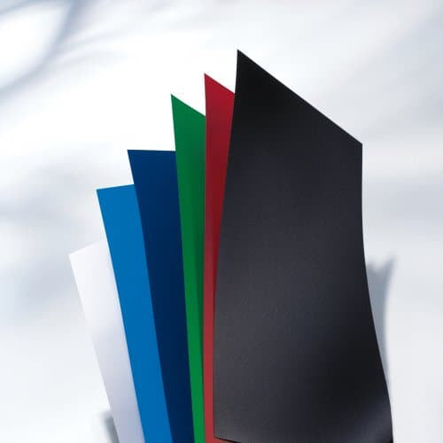 GBC Einbandfolien PolyOpaque – für A4 – weiss, Kunststoff – 100 Stk.