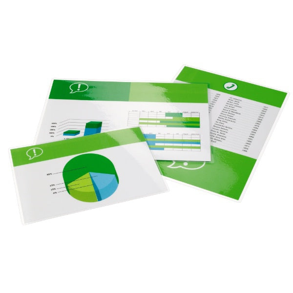 GBC Laminierfolien A4, glänzend – 175 µm, 216 × 303 mm, 100 Stk.