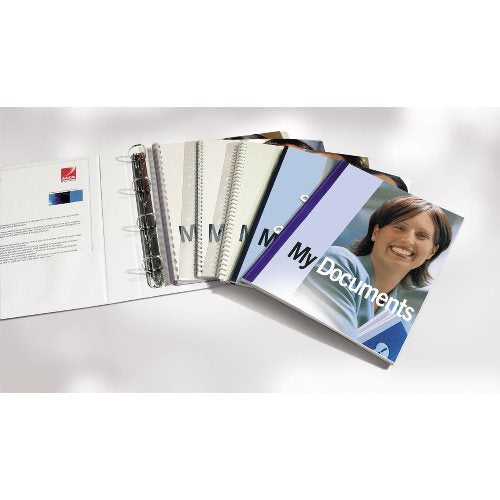 GBC Bindedisc-Ringe – für A4 – transparent, PP – 100 Stk.