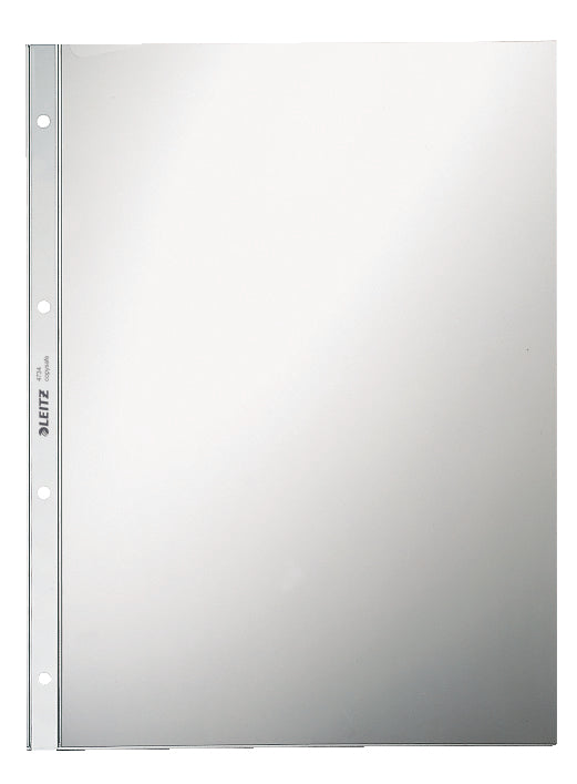 Leitz Sichtmappe A4 – transparent, PVC, 80 µm