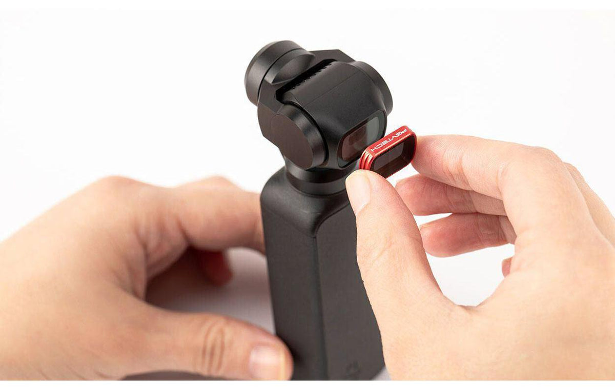 PGYTECH P-18C-017 Kamerafilter – für DJI Osmo Pocket, Osmo Pocket 2 – Pink – 3er-Pack