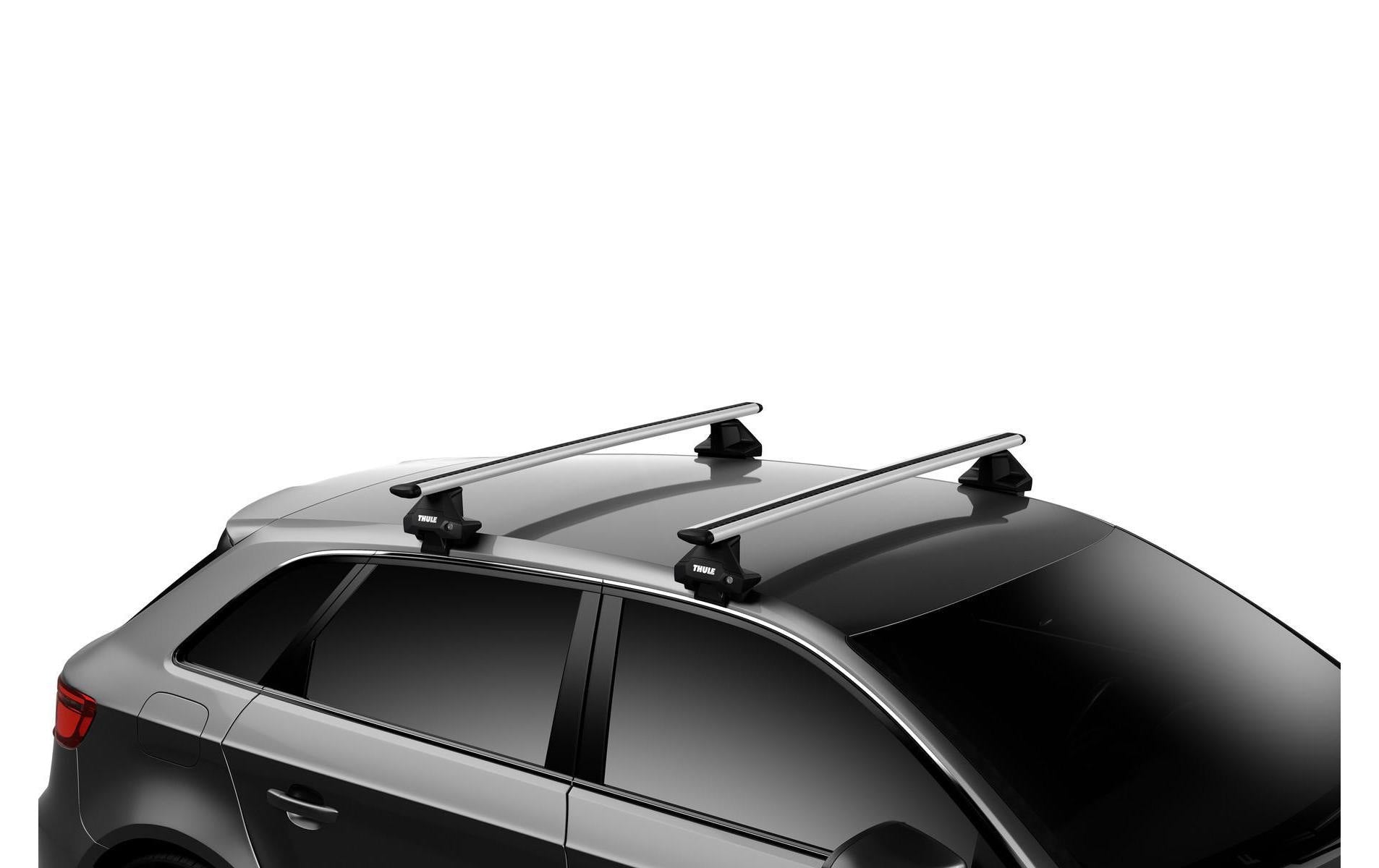 Thule Trägerfuss Evo Clamp – für WingBar Evo, WingBar & SlideBar – 4 Stk. – abschliessbar