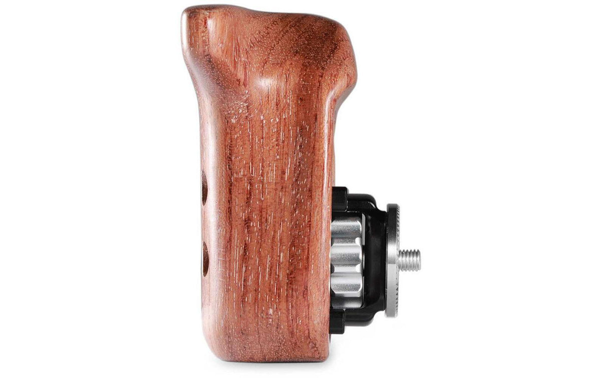 SmallRig 1891B Handgriff (links) – Holz/Aluminium – 97 × 76 × 100 mm – für ARRI-Rosetten