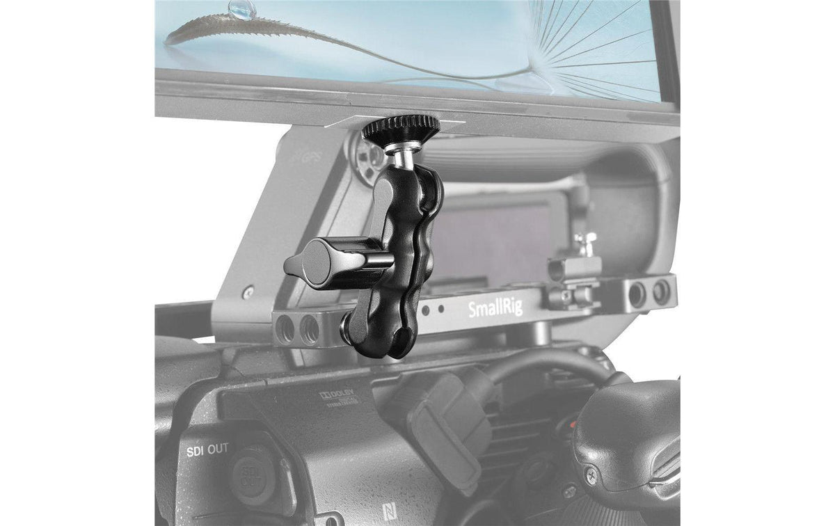 SmallRig 2157 Magic-Arm-Adapter – 1/4" Gewinde, 72,5 mm – für Universal – Schwarz