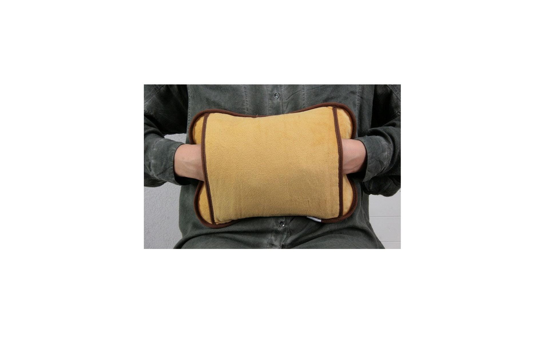Sonnenkönig Heizkissen Daisy – Kühlen & Wärmen – 26 × 19 × 5 cm – Gelb, Velour