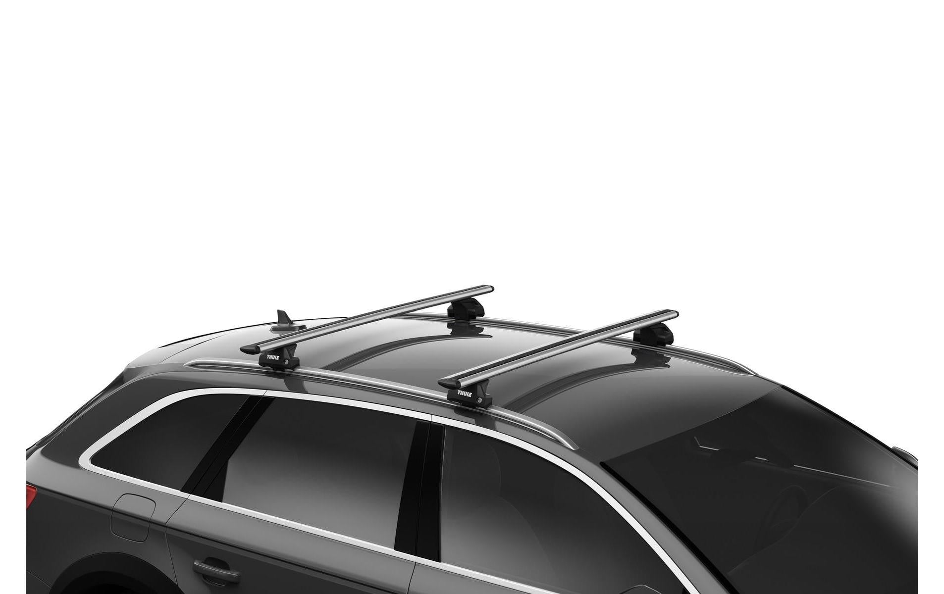 Thule Trägerfuss – abschliessbar – für WingBar Evo/WingBar Edge und andere – 75 kg – schwarz – 4 Stk.
