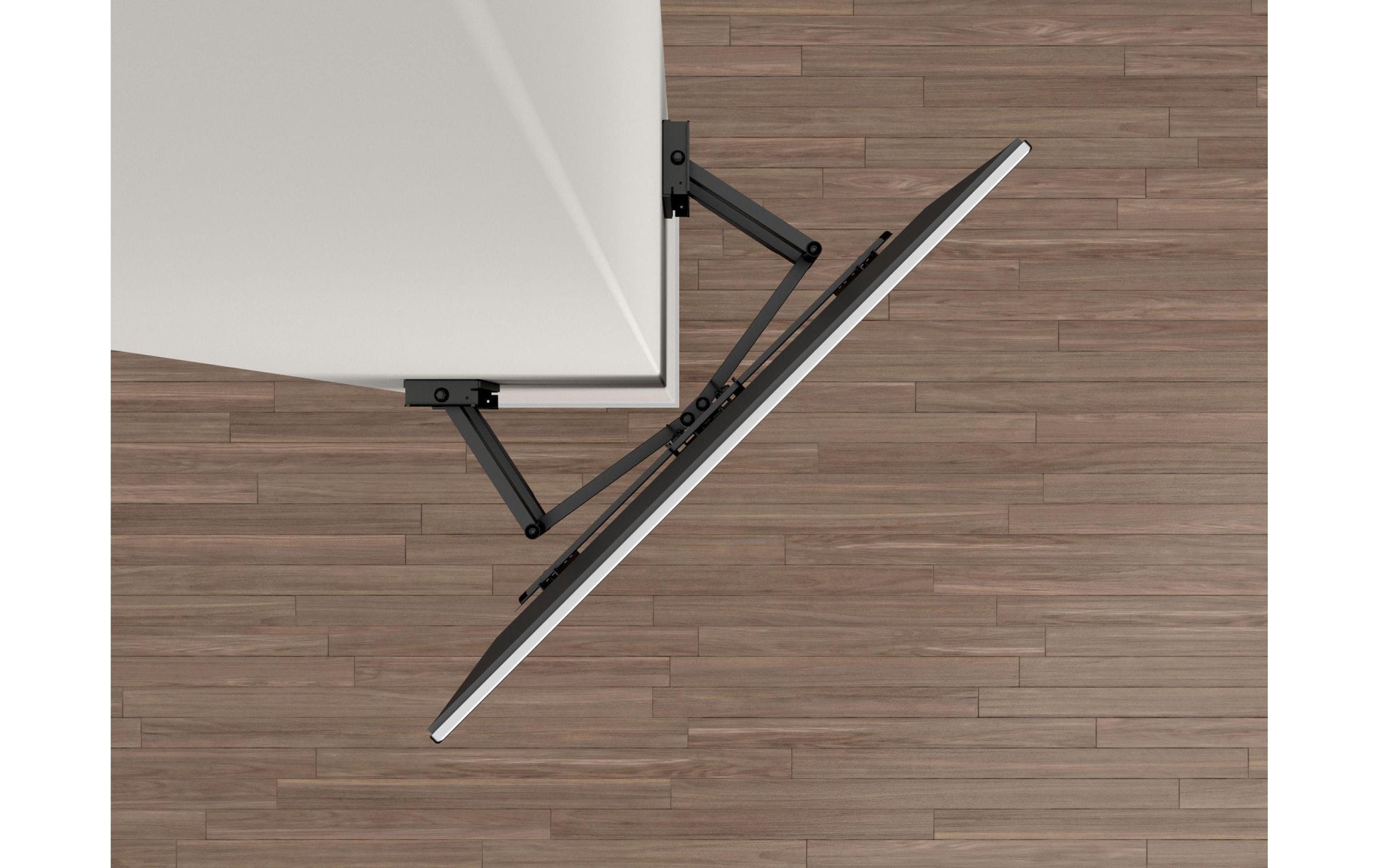 Multibrackets Flexarm – Wandhalterung, neigbar, für 40", VESA 200×200, bis 60 kg, Schwarz