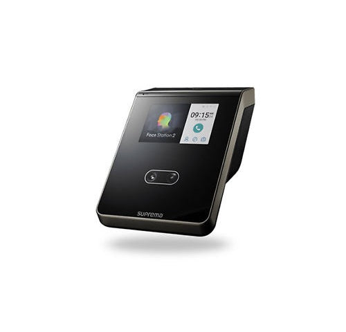 Suprema FaceStation 2 Zutrittsterminal – 4" Display, Gesichtserkennung, BT, Ethernet, WLAN, 24 V, Silber