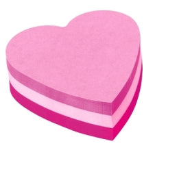 Post-it Haftnotizen Fantasy Cubes – Herz – Pink, 225 Blatt, PEFC
