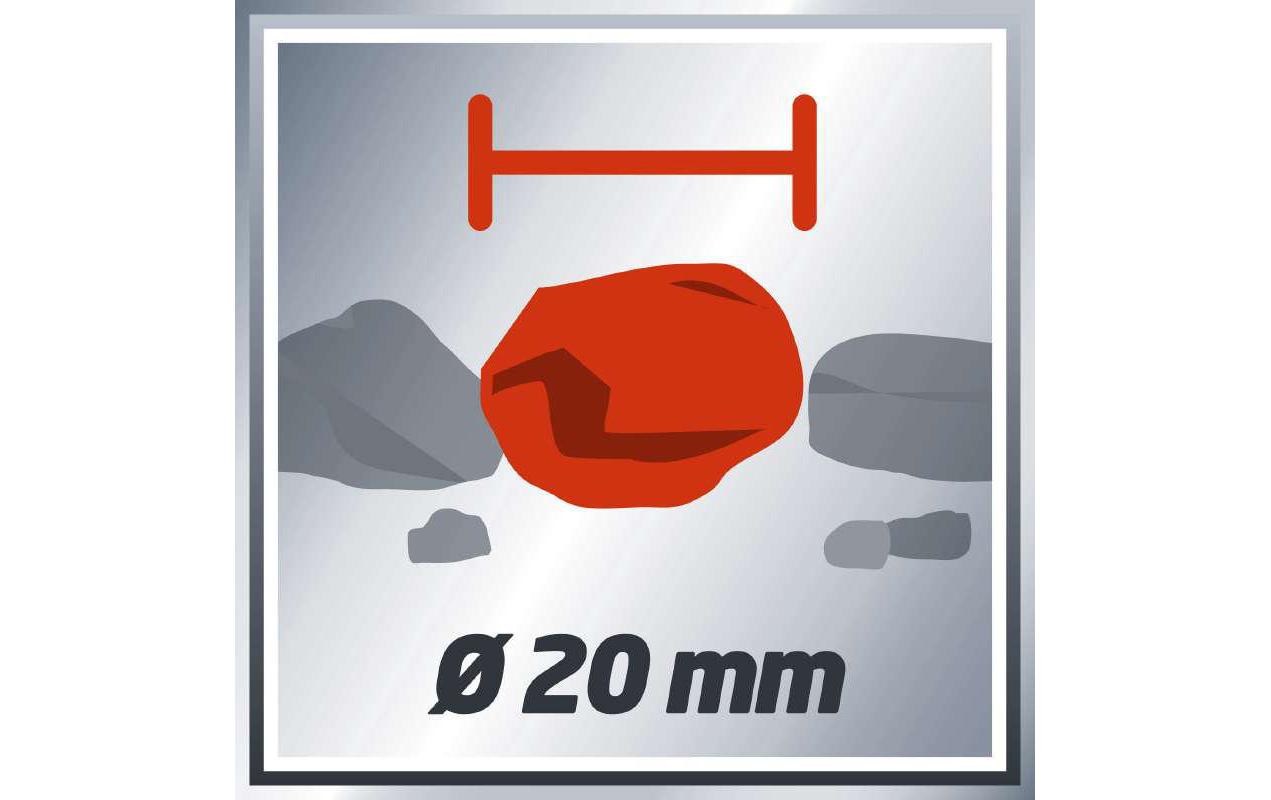 Einhell Schmutzwasserpumpe GC-DP 1020 N – 1000 W, 18000 l/h, Förderhöhe 9 m, Schmutz bis 20 mm, Netzbetrieb