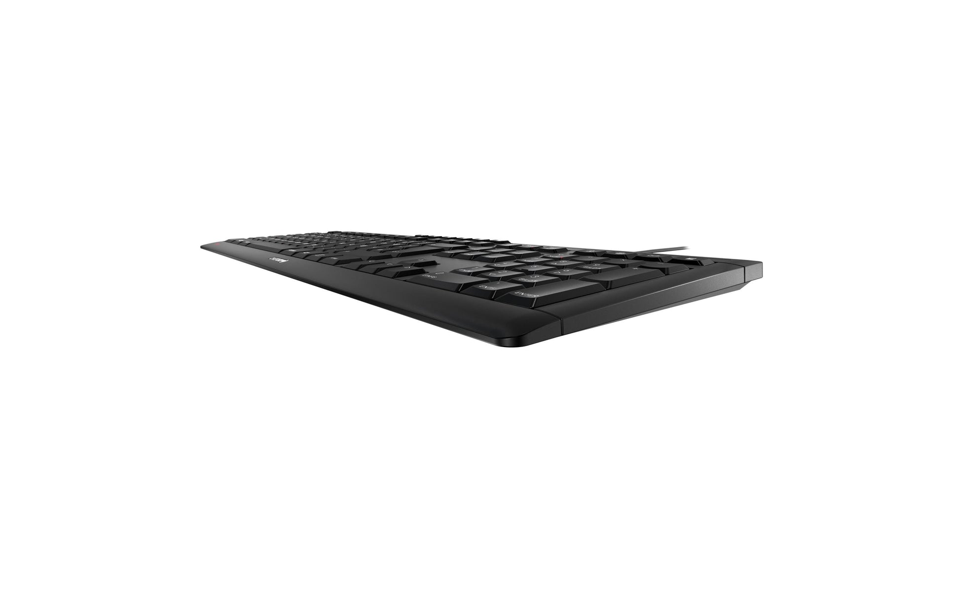 CHERRY Tastatur, kabelgebunden (USB), CH-Layout (DE-CH), Fullsize (mit Ziffernblock) – für Windows