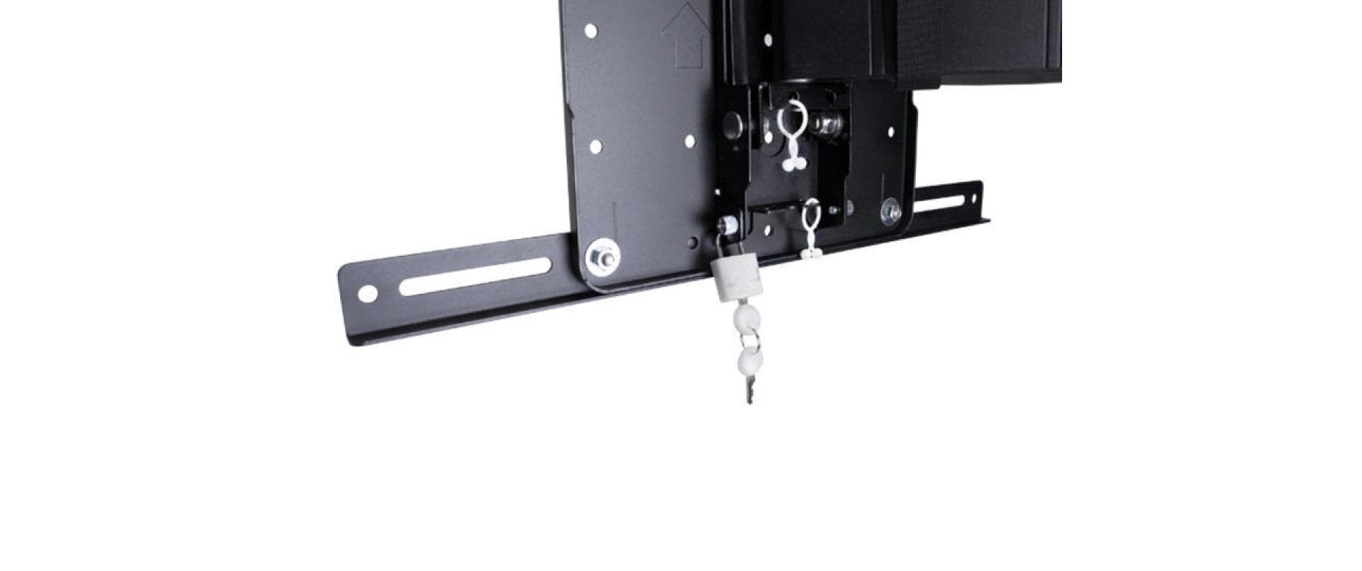 Multibrackets Flexarm Tilt & Turn II S – Wandhalterung, neigbar, für 24", VESA 200×200, bis 25 kg, schwarz
